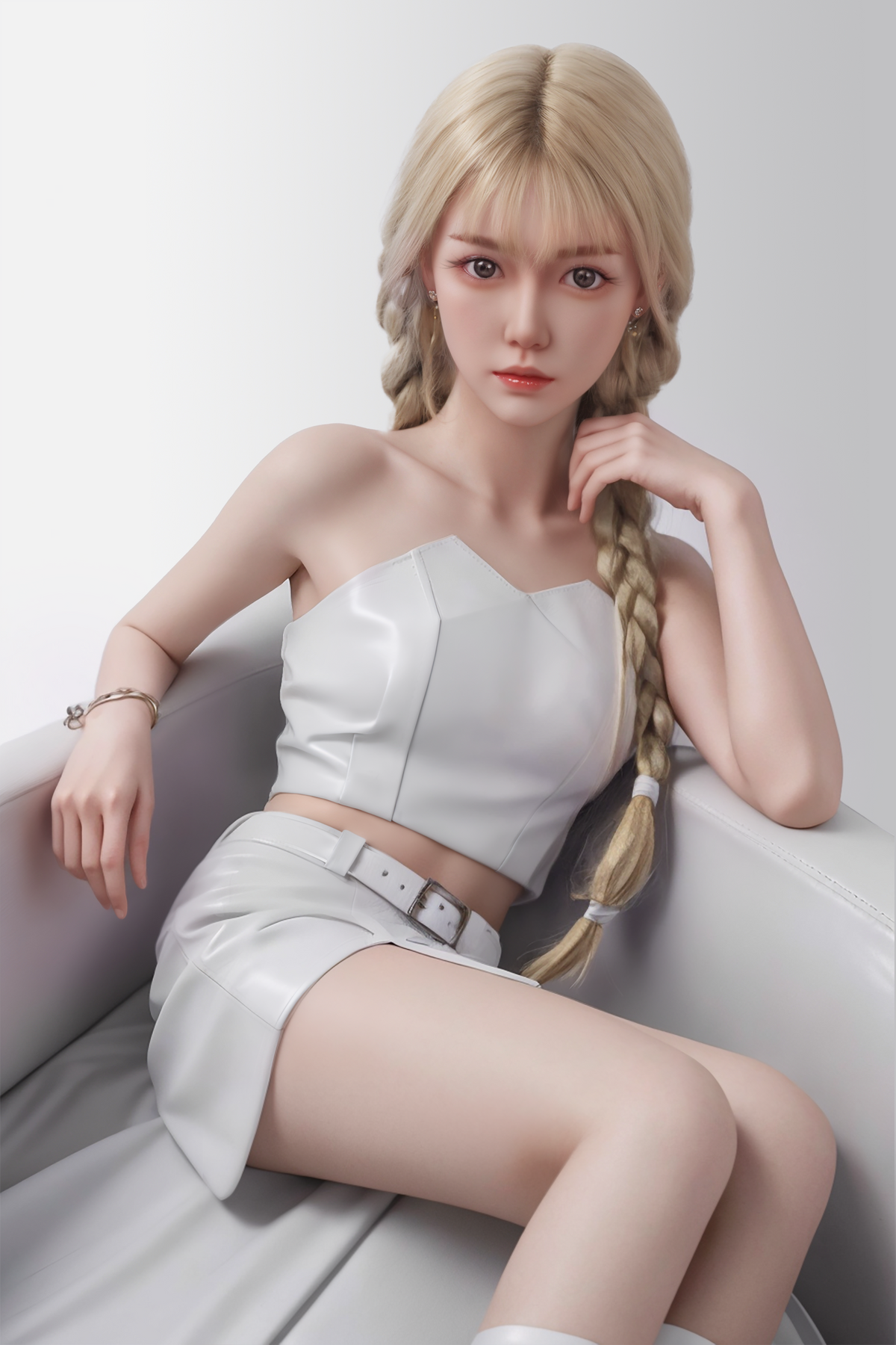 Roarbear 159cm Premium Silicone Real Doll – Full-Sized with Authentic Human Texture & Sensation-414