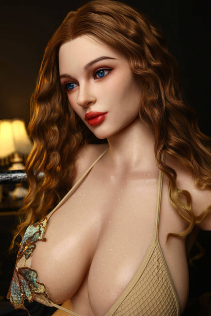 Realistic roaring bear-shaped sex doll, made of silicone material, featuring vaginal clamping and suction functions, moaning sound, and anatomically designed for adults.17-205