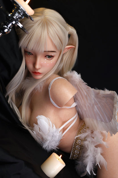 Realistic roaring bear-shaped sex doll, made of silicone material, featuring vaginal clamping and suction functions, moaning sound, and anatomically designed for adults.16-213