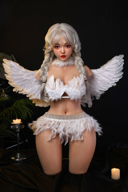 Realistic roaring bear-shaped sex doll, made of silicone material, featuring vaginal clamping and suction functions, moaning sound, and anatomically designed for adults.16-171