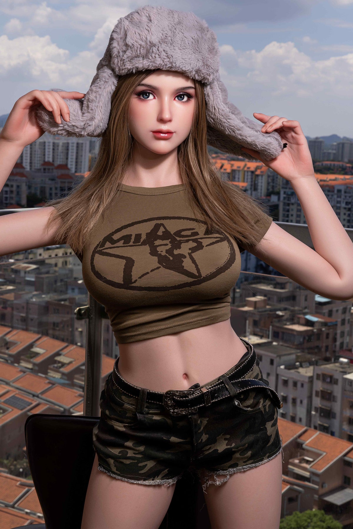 Roarbear 168cm Premium Silicone Real Doll – Full-Sized with Authentic Human Texture & Sensation-32 silicone surface detail