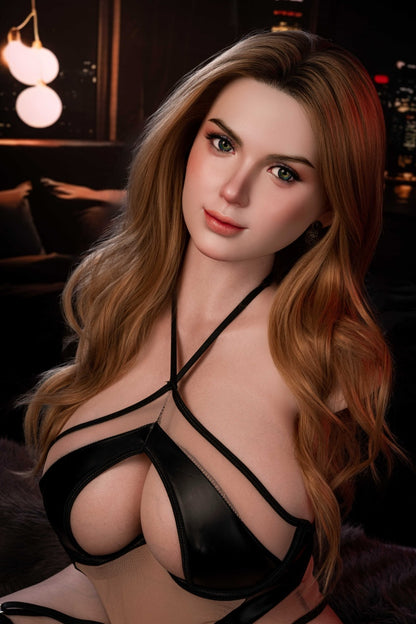 Realistic roaring bear-shaped sex doll, made of silicone material, featuring vaginal clamping and suction functions, moaning sound, and anatomically designed for adults.19-155